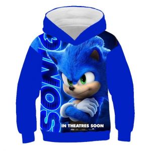 Boys Hoodie Sweatshirt Sonic the Hedgehog Clothes Children&#039;s Hoodies For Teen Girls Clothing Baby Boys Clothing Sonic Hoodie 